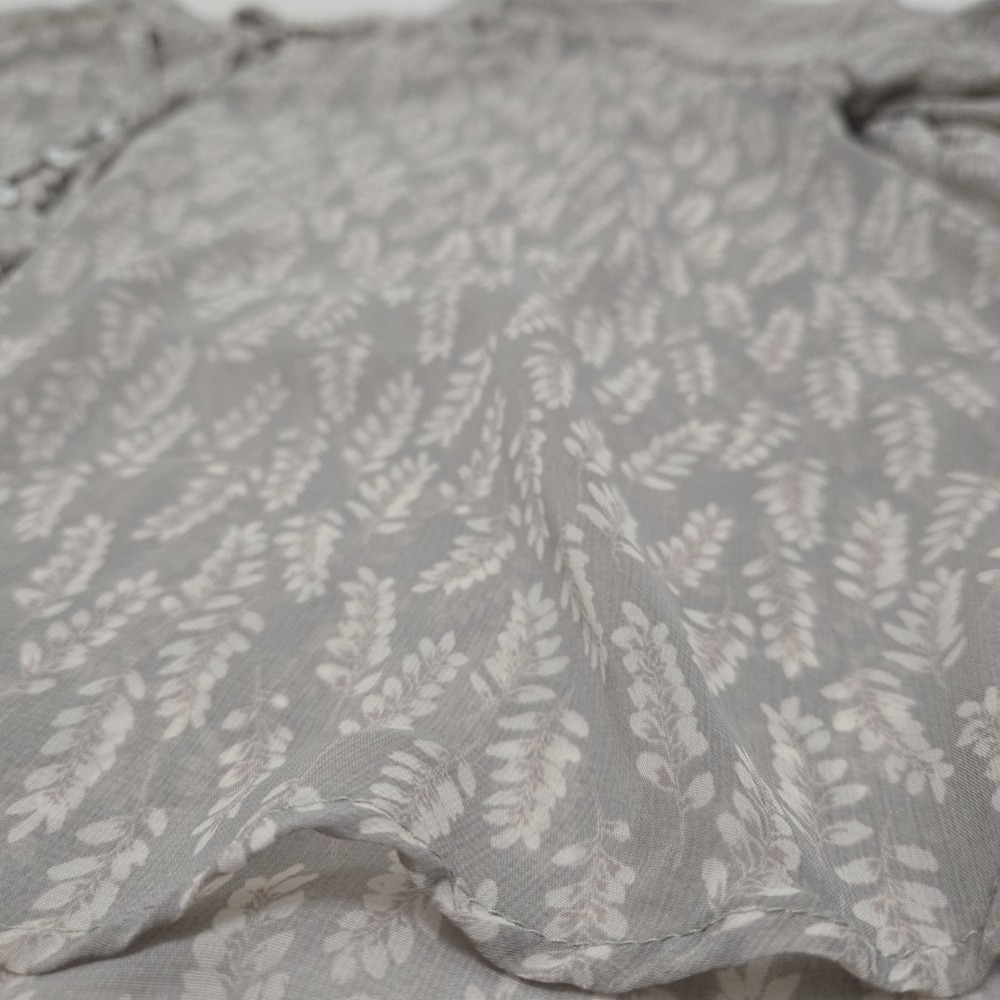 By Together + Collection‎ Womens Medium Blouse Boho Oversized Wheat Fairy Flowy - Picture 6 of 16